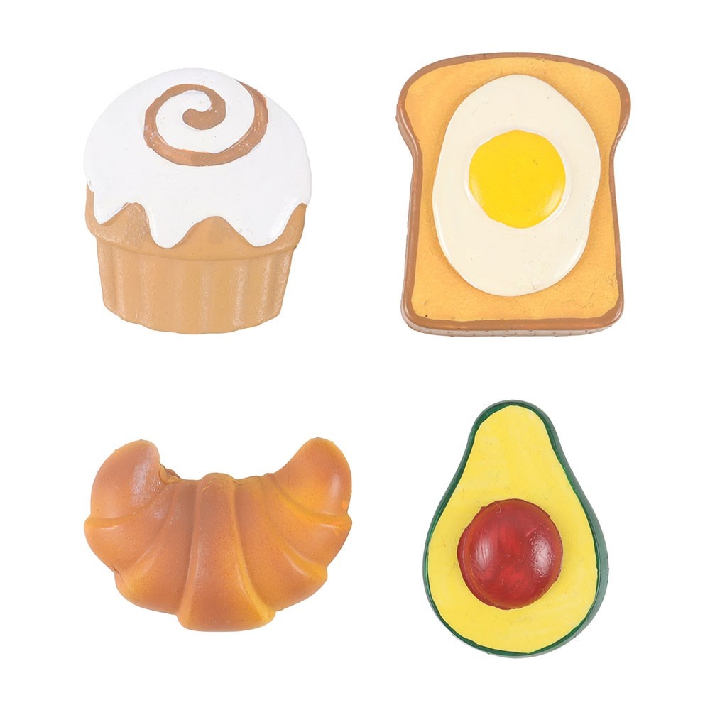 Something Different - Brunch Club Fridge Magnet Set Koelkastmagneet - Multicolours